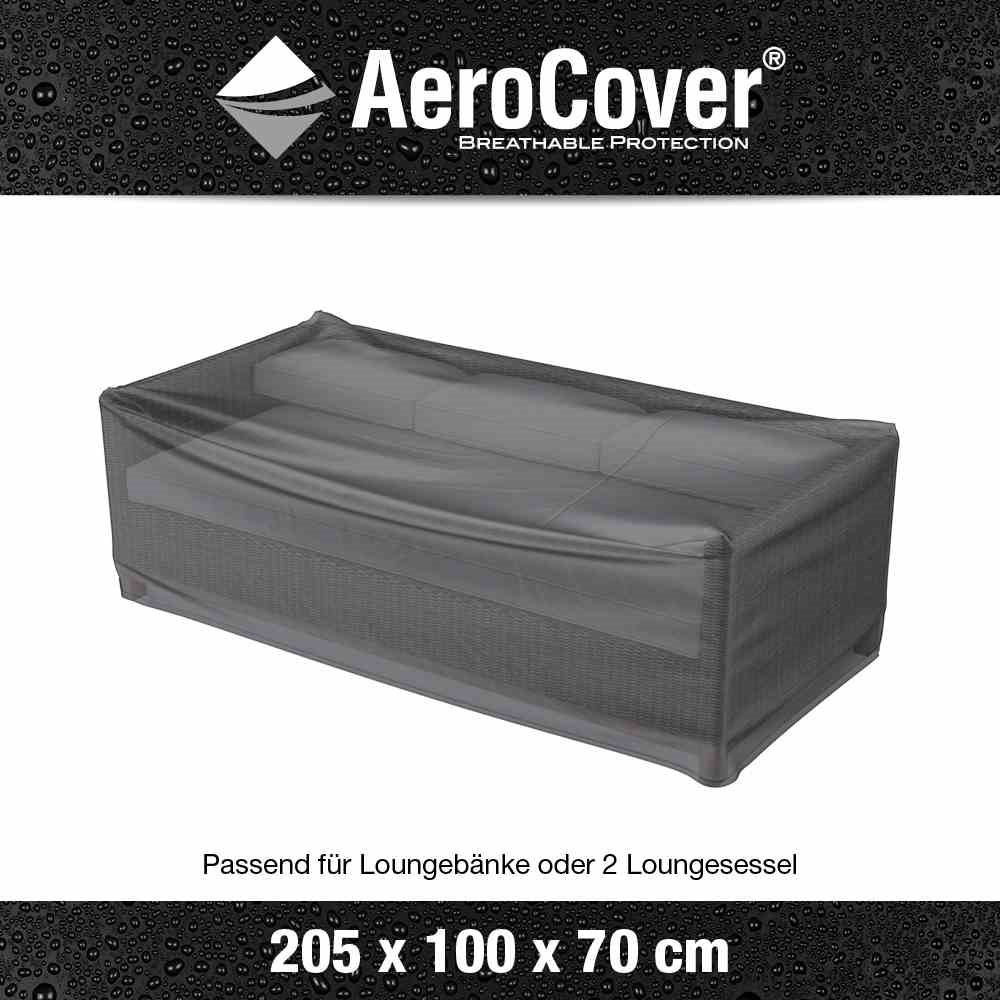Aerocover Schutzhülle für Loungebank 205x100xH70 cm