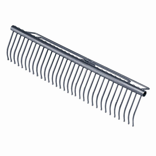 Siena Garden Rasenrechen 40 Zinken L 72 cm silber