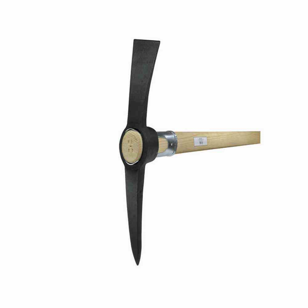 Ideal Kreuzhacke mit Hülse und Buchenstiel 1,5kg, 95cm schwarz