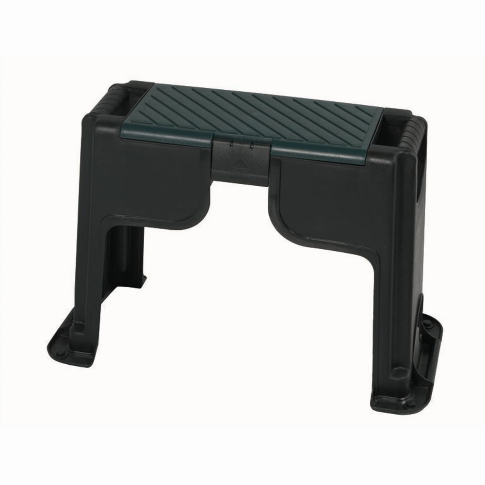 Siena Garden Kniebank 58x37x20 cm anthrazit und grün Kunststoff