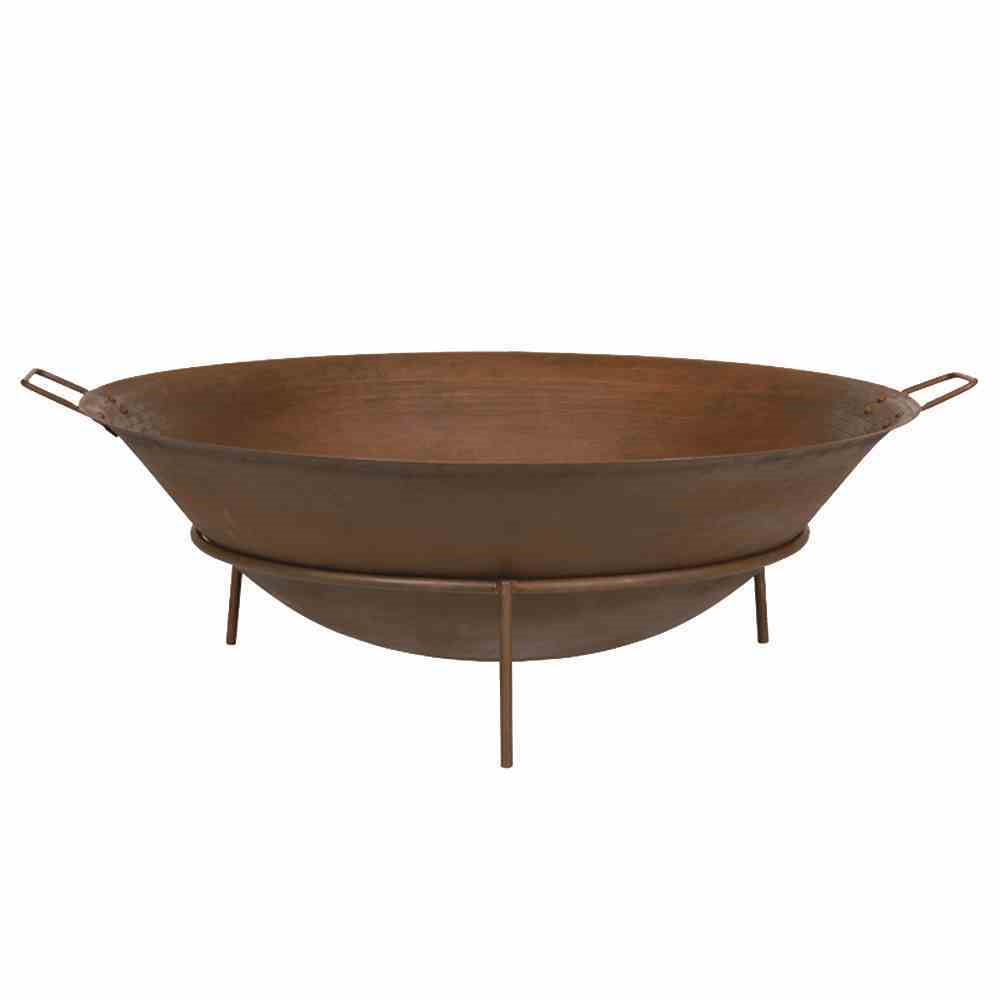 Siena Garden Feuerschale Rusty aus Gusseisen Ø 61x26,5 cm braun