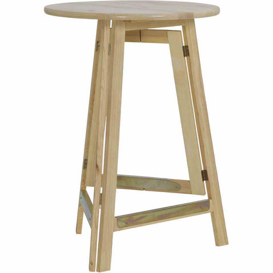 Stehtisch Ø 78 cm komplett aus Holz