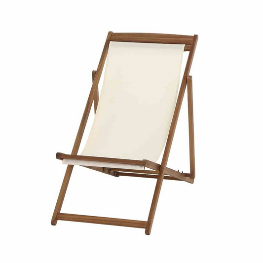Siena Garden Aviro Beachliege ecru Akazie/Polyester