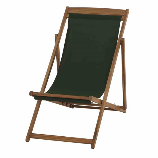 Siena Garden Aviro Beachliege grün  Akazie/Polyester