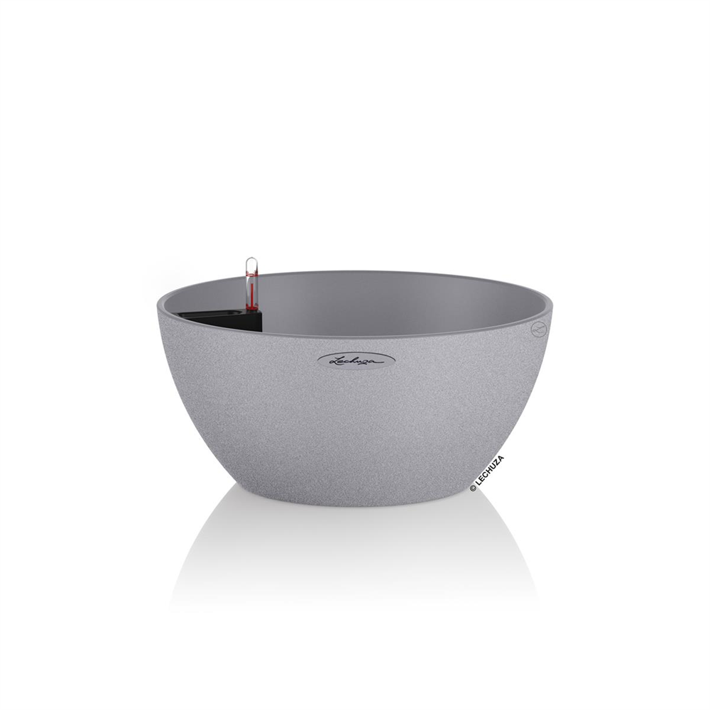 LECHUZA Pflanzschale CUBETO Stone 40