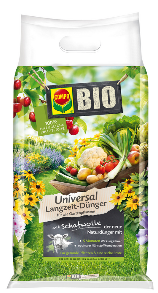 Compo BIO Universal Langzeit-Dünger mit Schafwolle