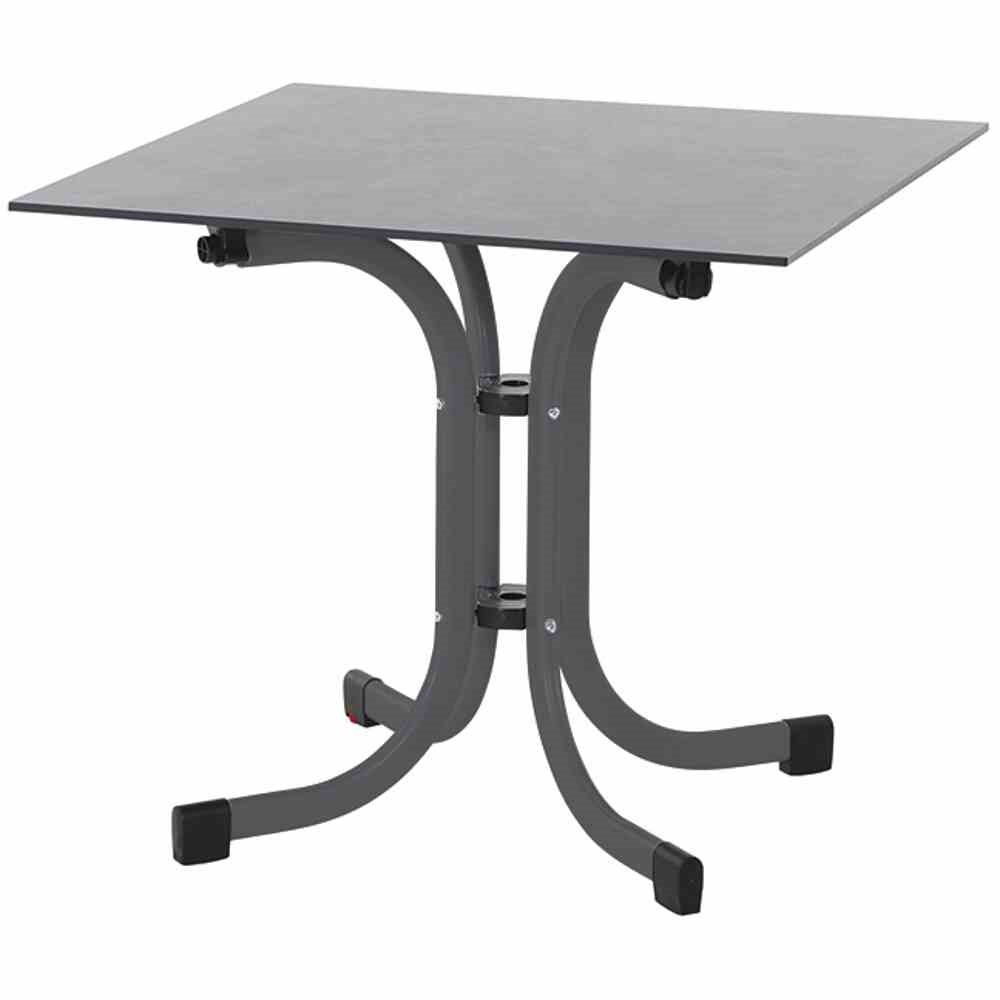 Siena Garden Sola Klapptisch 80x80cm Stahl/HPL