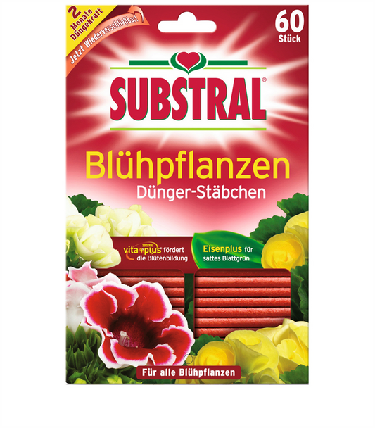 Substral Dünger-Stäbchen für Blühpflanzen