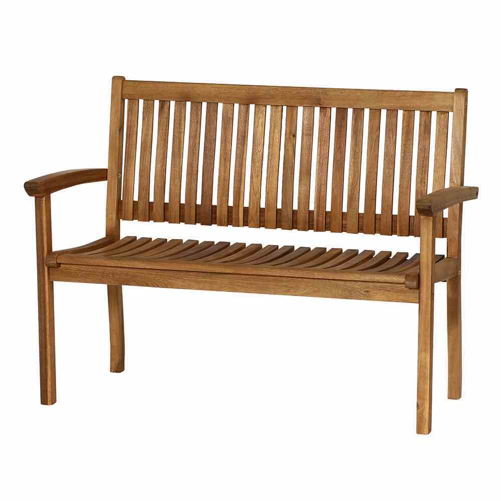 Siena Garden Paleros 2-Sitzerbank 120cm Akazie geölt