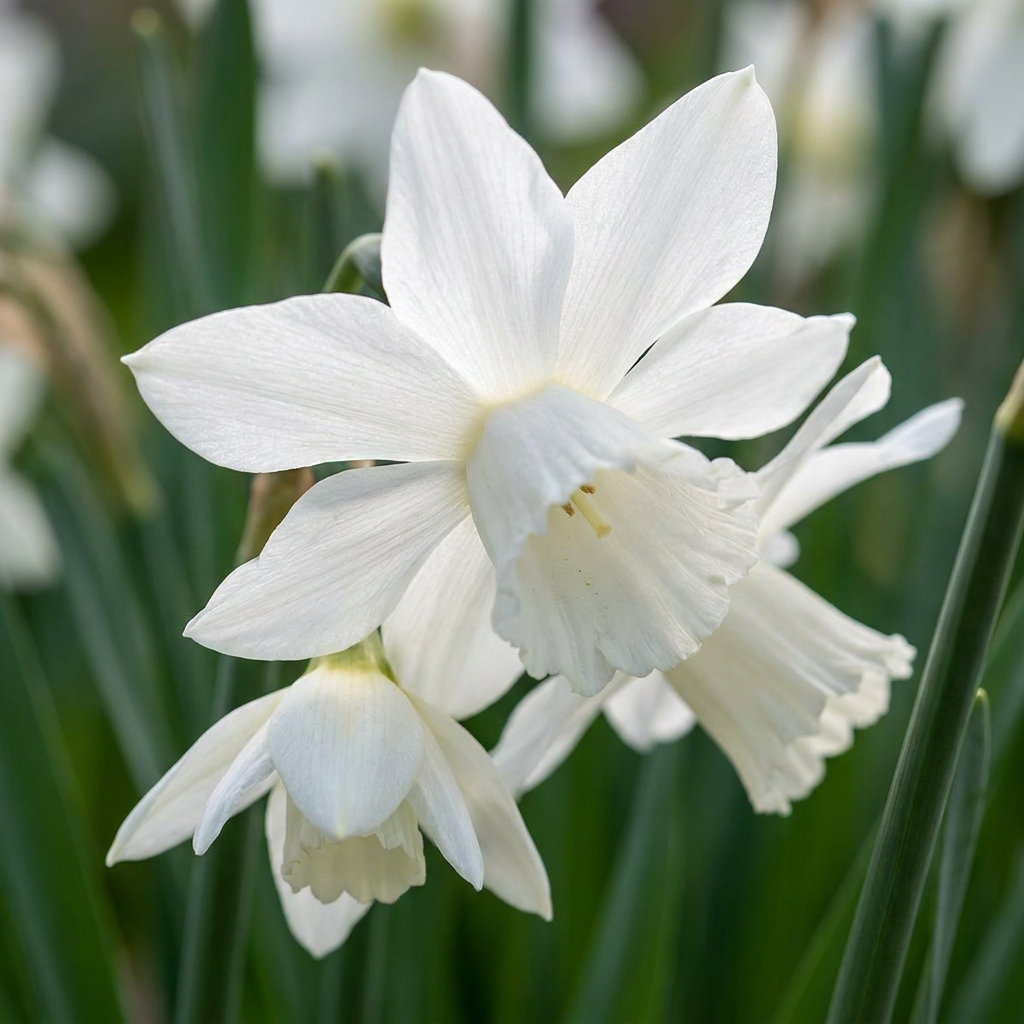 30x Narcissus Botanical White Mix - Botanische Weiße Mischung Narzisse - Weiß - Frühlingsblüher - Zwiebelgröße 10/12