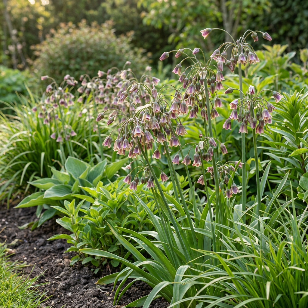 60x Allium Siculum - Sicilian honey garlic - Red - Summer bloomer - Bulb size 8/10