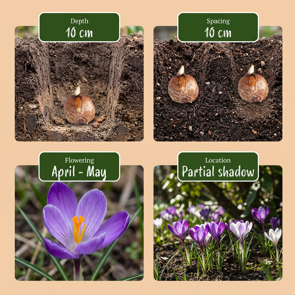 50x Bulb Shade Garden - Schattengarten mit Zwiebelpflanzen - Sommerblüher