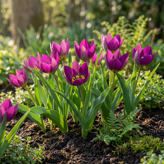 25x Tulipa Persian Pearl - Tulipa Persian Pearl - Lila - Frühlingsblüher