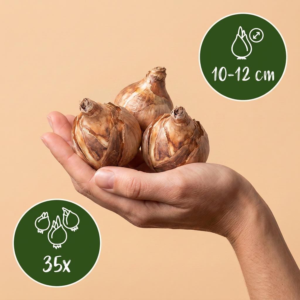 35x Bulb Sunny Garden - Blumenzwiebel Sunny Garden - Diverses - Sommerblüher - Zwiebelgröße 10/12