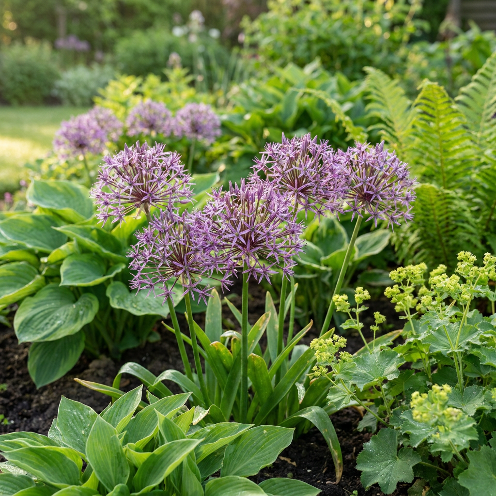 30x Allium Christophii - Star of Persia - Purple - Summer bloomer - Bulb size 10/12