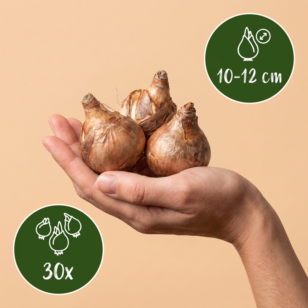 30x Sumpfpflanzen-Zwiebel - Sumpfpflanzen-Zwiebel - Diverses - Sommerblüher - Zwiebelgröße 10/12