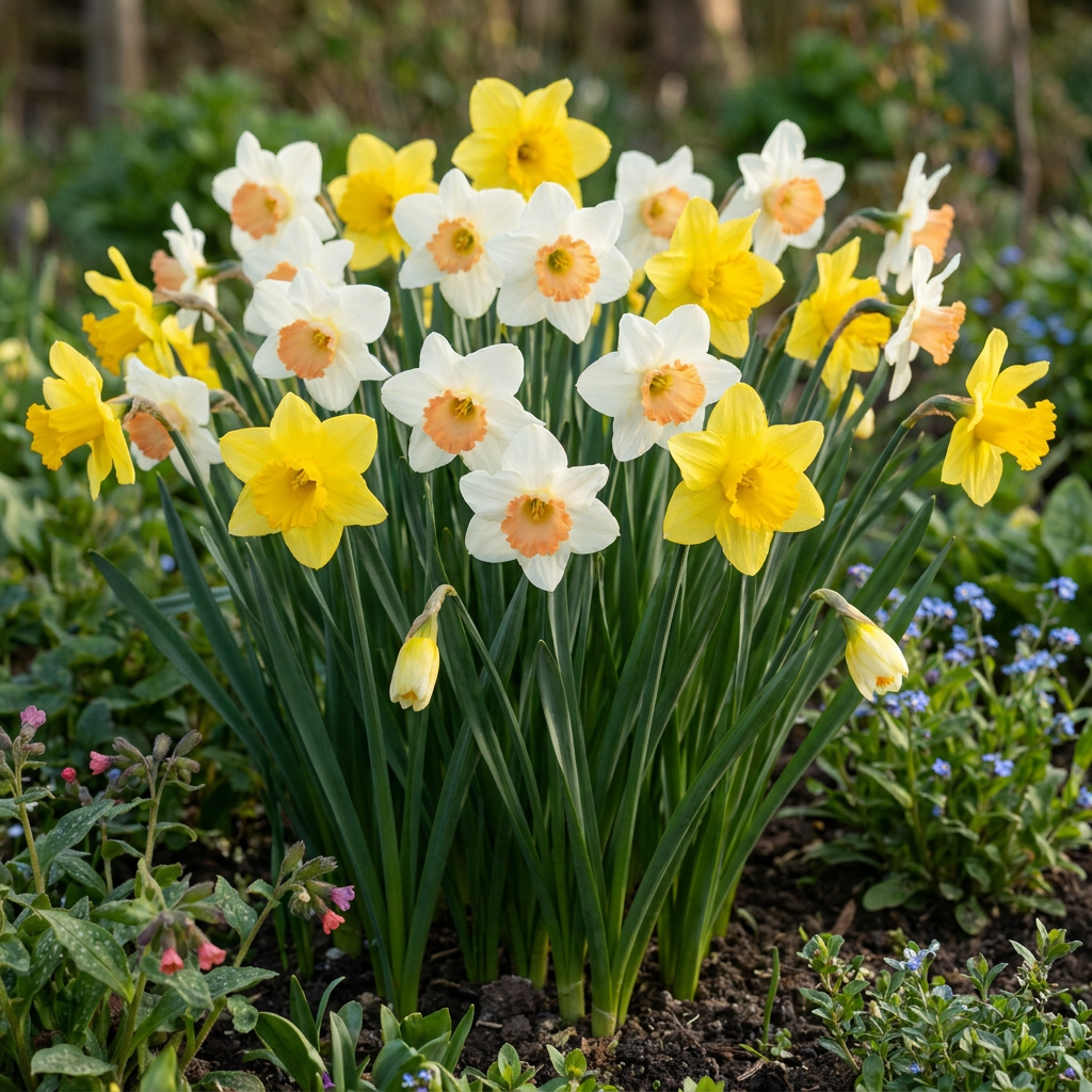 40x Narcissus mix - Narzissen-Mischung - Diverses - Frühlingsblüher - Zwiebelgröße 10/12