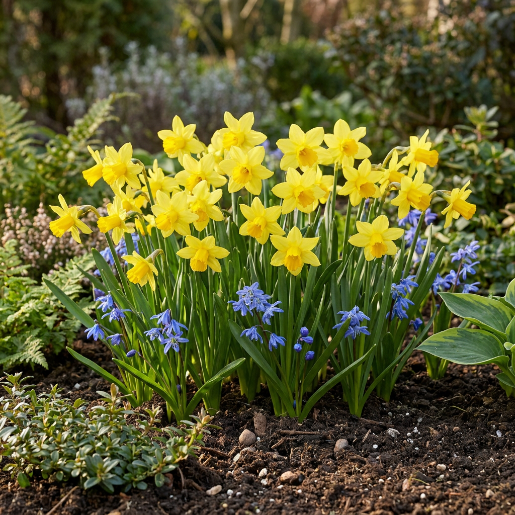 50x Narcissus Tete-A-Tete - Tête-à-Tête daffodil - Yellow - Spring bloomer - Bulb size 10/11