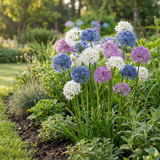 15x Allium Buzzing Beauties - Zierlauch Buzzing Beauties - Sommerblüher