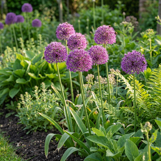 15x Allium Purple Sensation - Purpurlauch - Lila - Sommerblüher