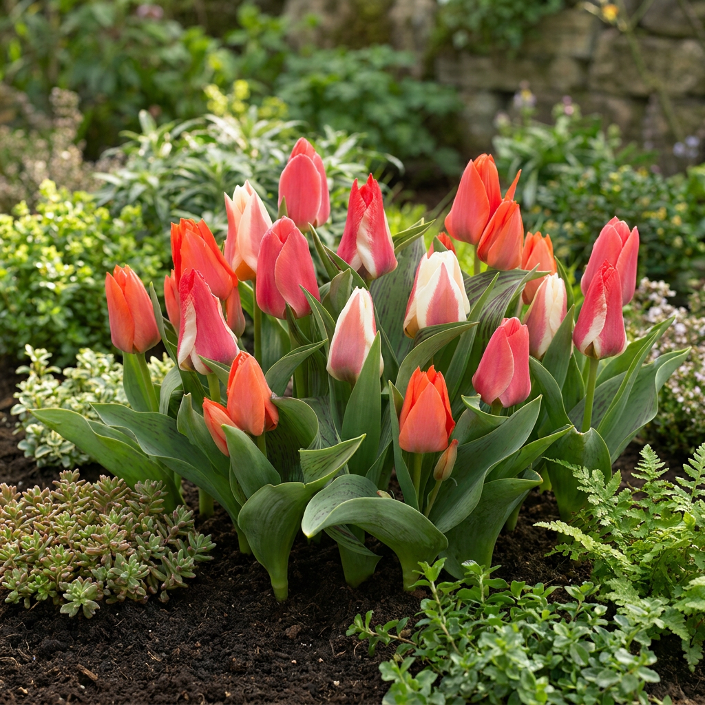 15x Tulipa Greigii mix - Greigii-Tulpe - Diverses - Frühlingsblüher - Zwiebelgröße 11/12