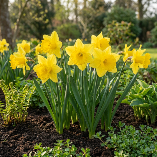 40x Narcissus Yellow - Gelbe Narzisse - Gelb - Frühlingsblüher