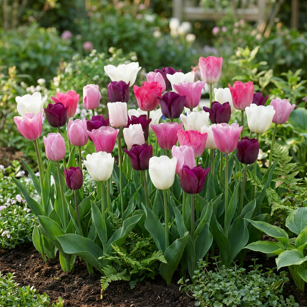 24x Tulipa Pastel mix - Pastel mix tulip - Miscellaneous - Spring bloomer