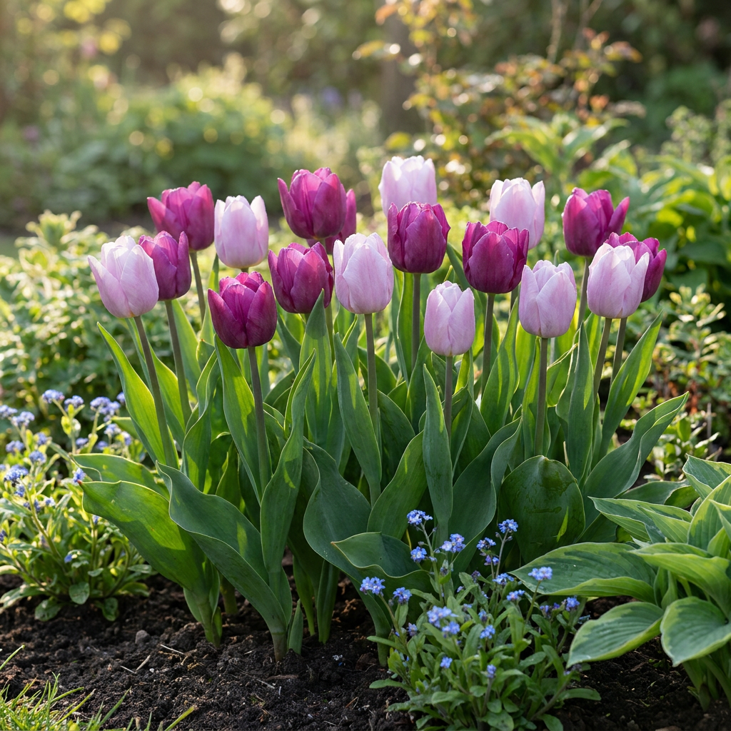 40x Tulipa Prince mix - Tulpe Prince mix - Diverses - Frühlingsblüher