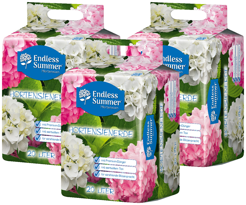 Endless Summer® Hortensienerde rosa und weiß