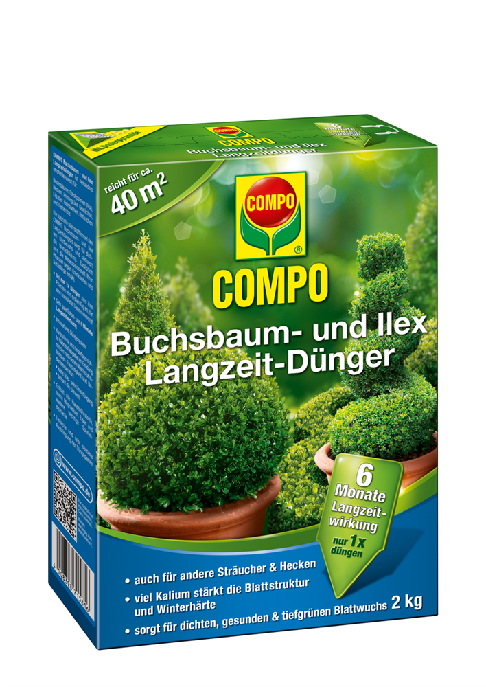 Compo Buchsbaum- und Ilex Langzeit-Dünger
