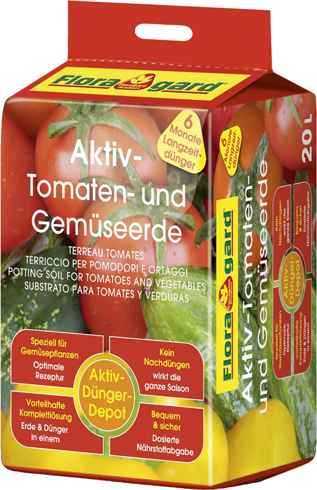 Floragard Aktiv Tomaten- und Gemüseerde