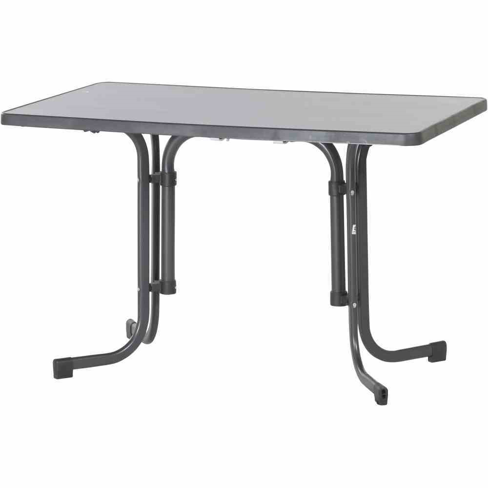 Sieger Klapptisch 115x70cm anthrazit Stahl