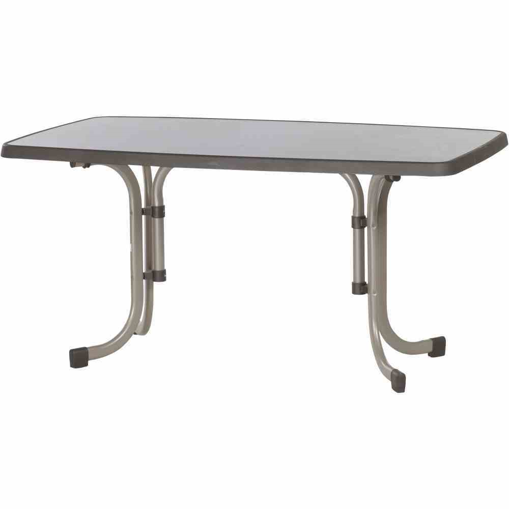 Sieger Klapptisch 150x90cm mocca Stahl